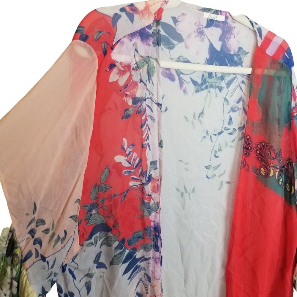 Anthropologie Floreat Womens OS Bird Floral Print - Picture 5 of 8